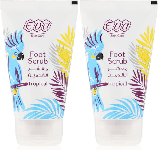 Eva Skin Care Foot Scrub Tropical (Pack of 2)