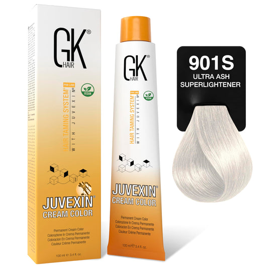 GK Hair Gkhair color - 901s ultra ash superlightener