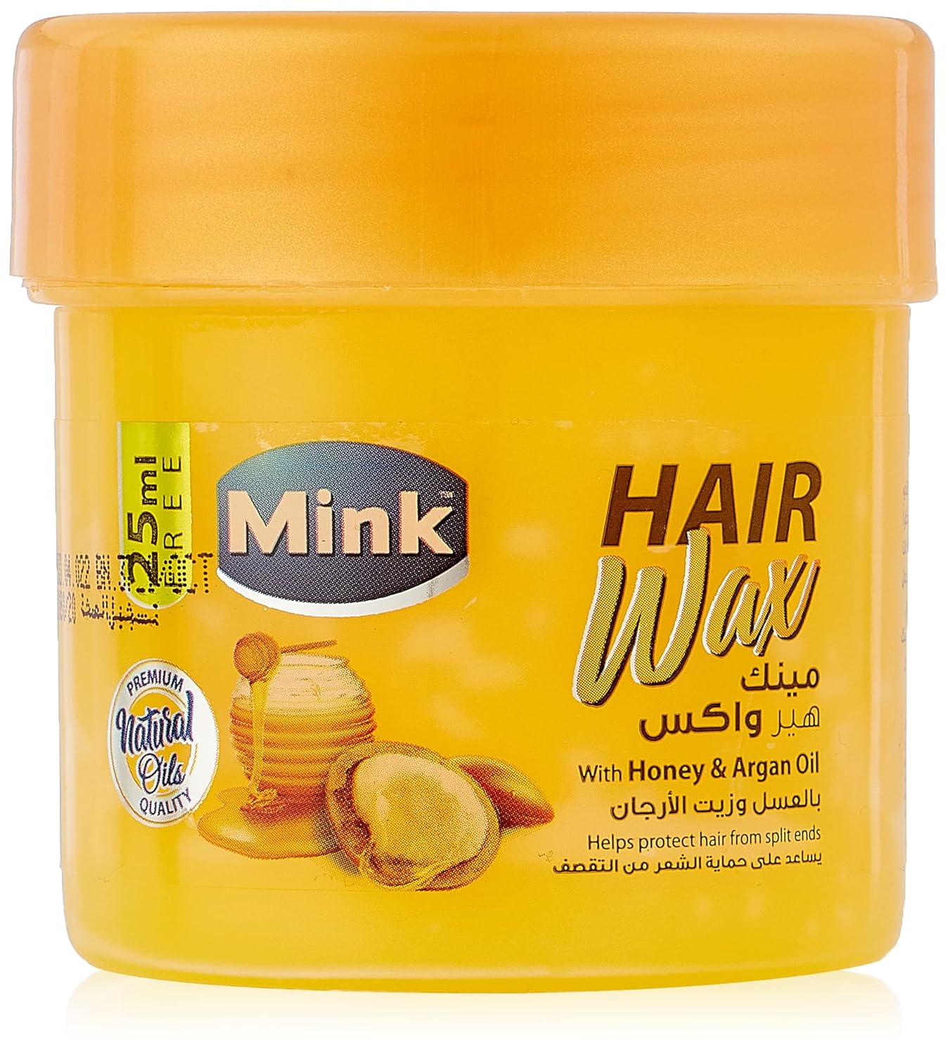 Mink Hair Wax with Mink Oil And Honey, 125 gm
