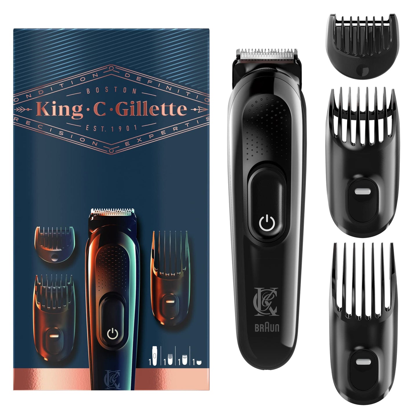Gillette King c. gillette beard trimmer kit
