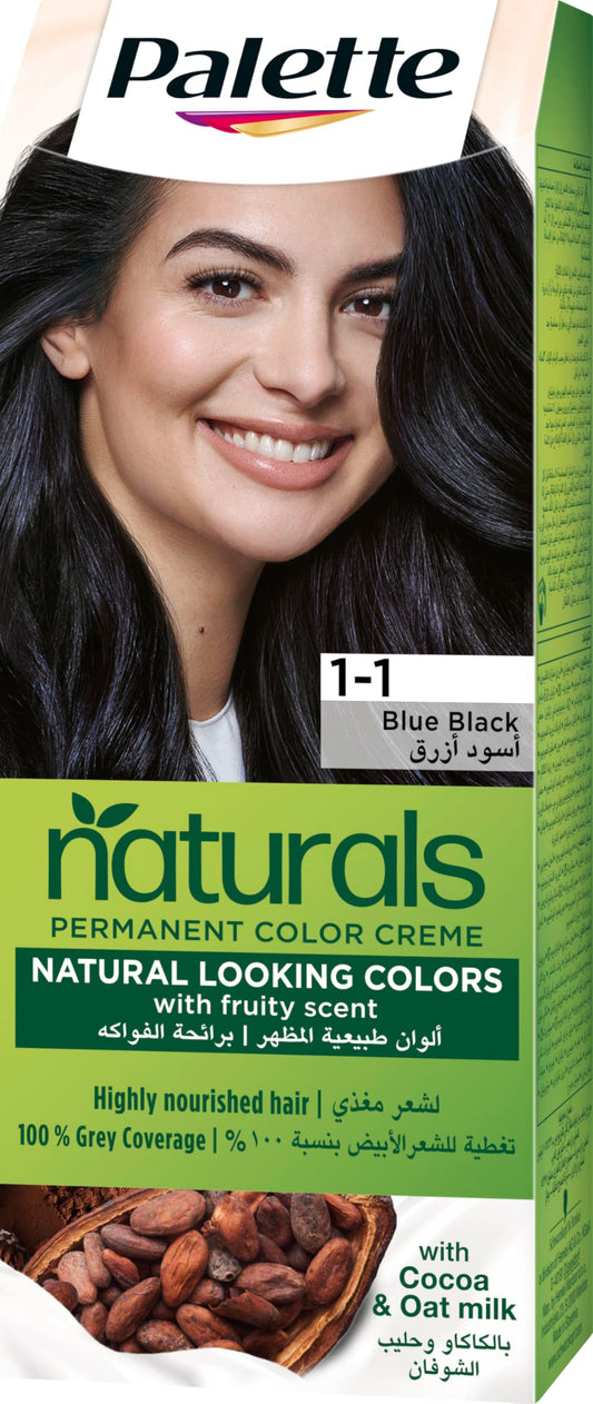 Palette Permenant Natural Colour 1-1 Blue Black 50 ml