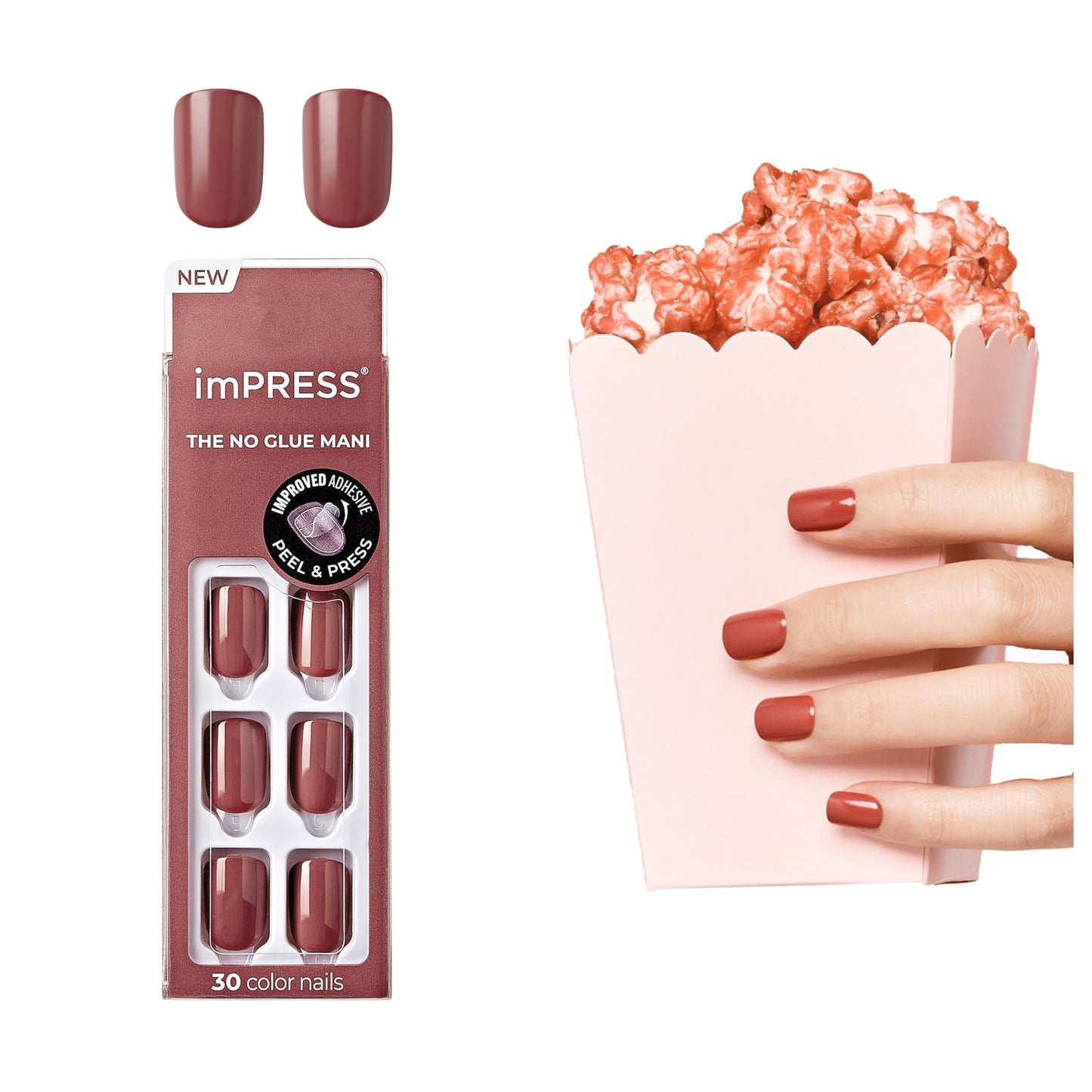 KISS imPRESS Kiss imPRESS Nails Color - Platonic Pink KIMC011C