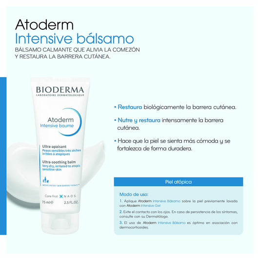 Bioderma Atoderm Intensive Baume 75Ml