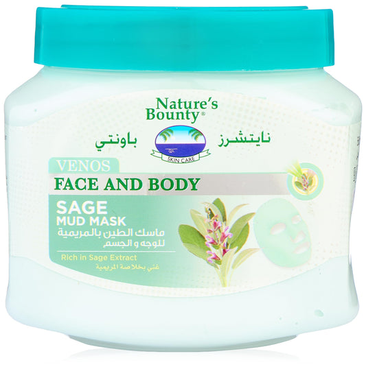 Nature's Bounty Natures Bounty Venos Sage Mud Mask 560 ml