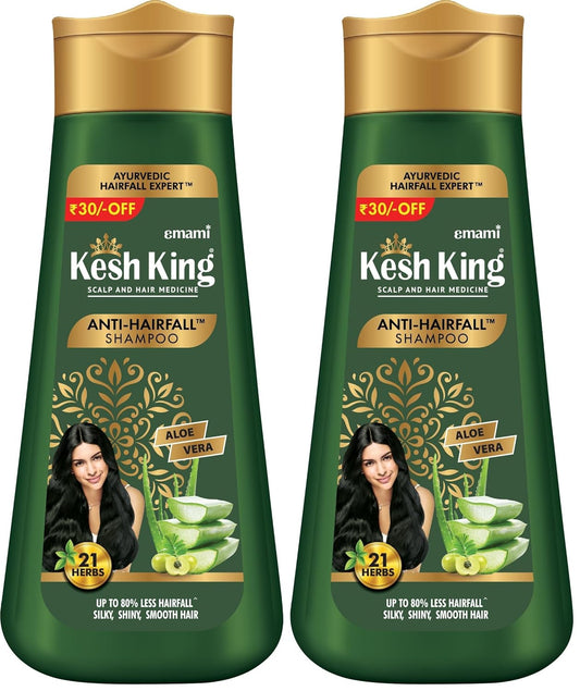KESH KING Anti-Hair Fall Shampoo - 200 Ml (Pack of 2)