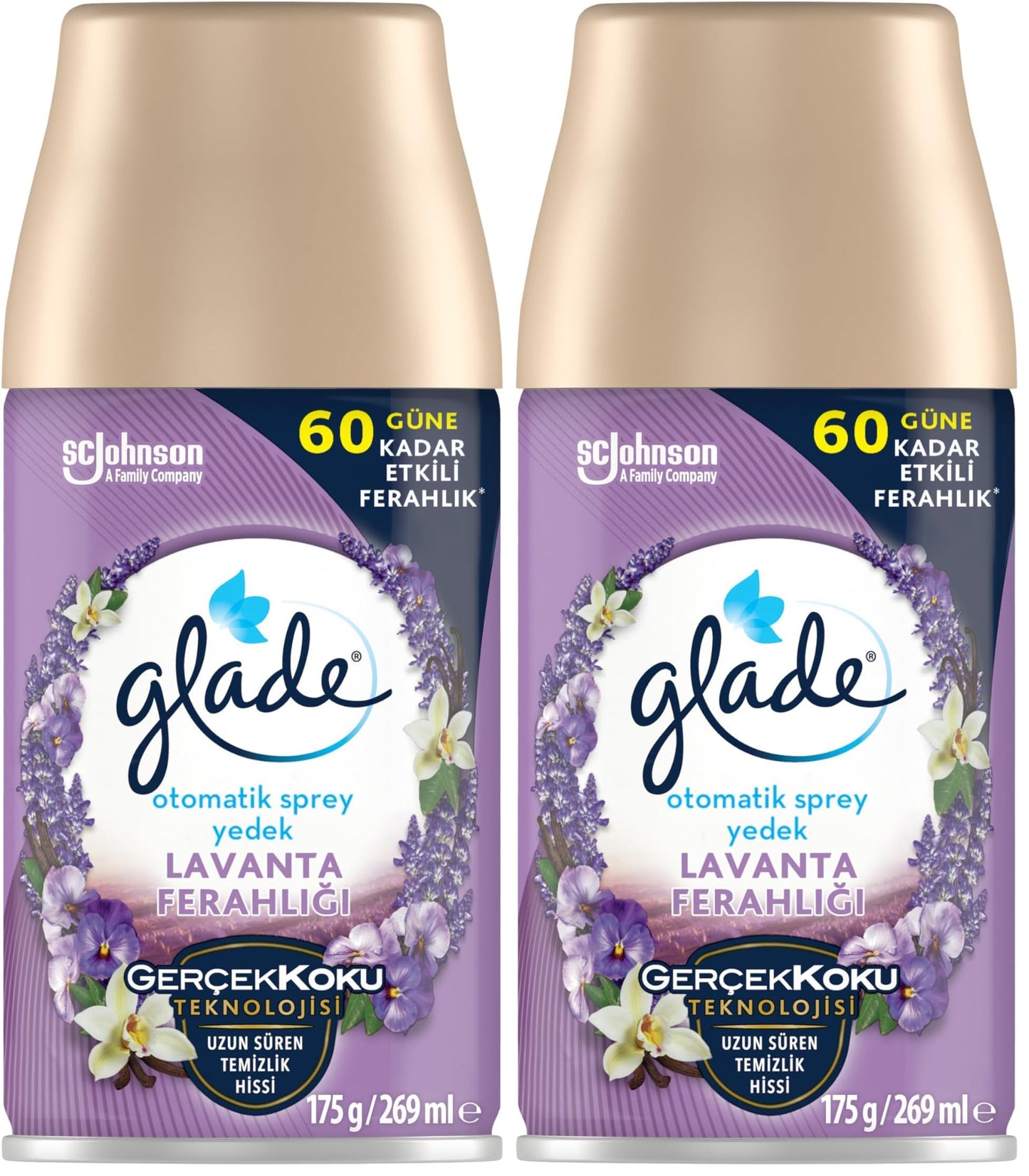 Glade Automatic Refill Vanilla Lavender Home Fregrance,269 Ml (Pack of 2)