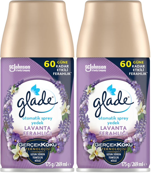 Glade Automatic Refill Vanilla Lavender Home Fregrance,269 Ml (Pack of 2)