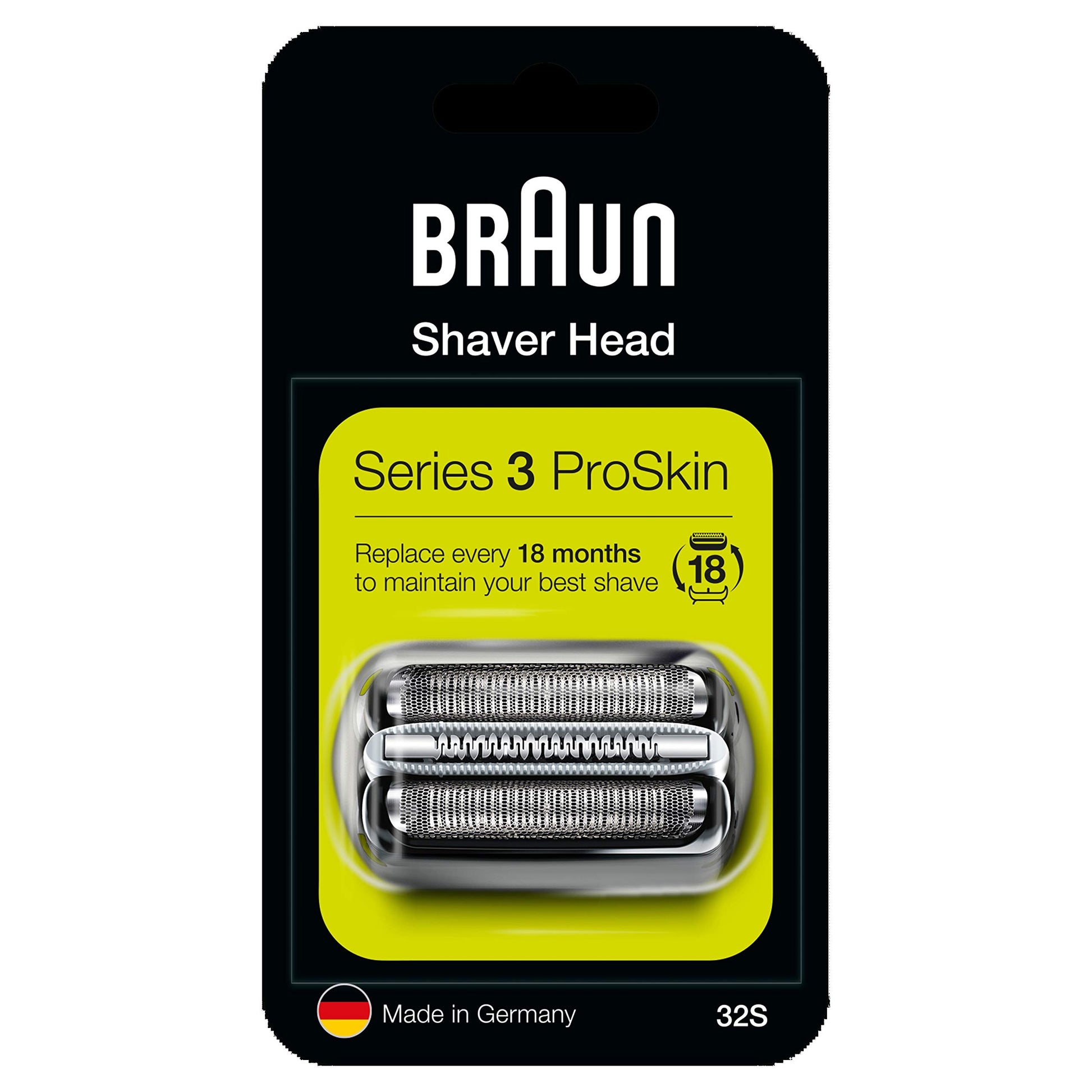 Braun Series 3 32S Electric Shaver Head Replacement Cassette