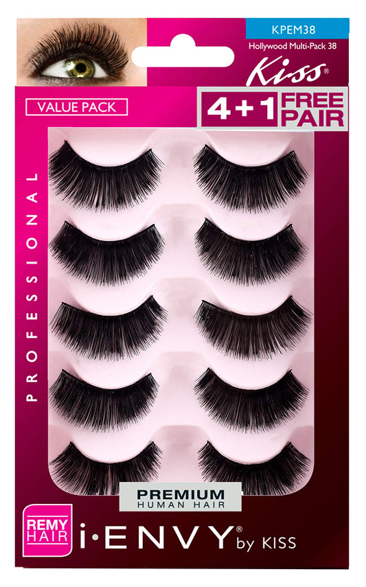Kiss kpem38 i envy multi-pack professional eye lashes