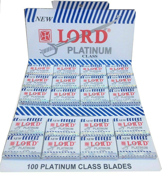 Lord Co., Lord Platinum Blades, 100 Count