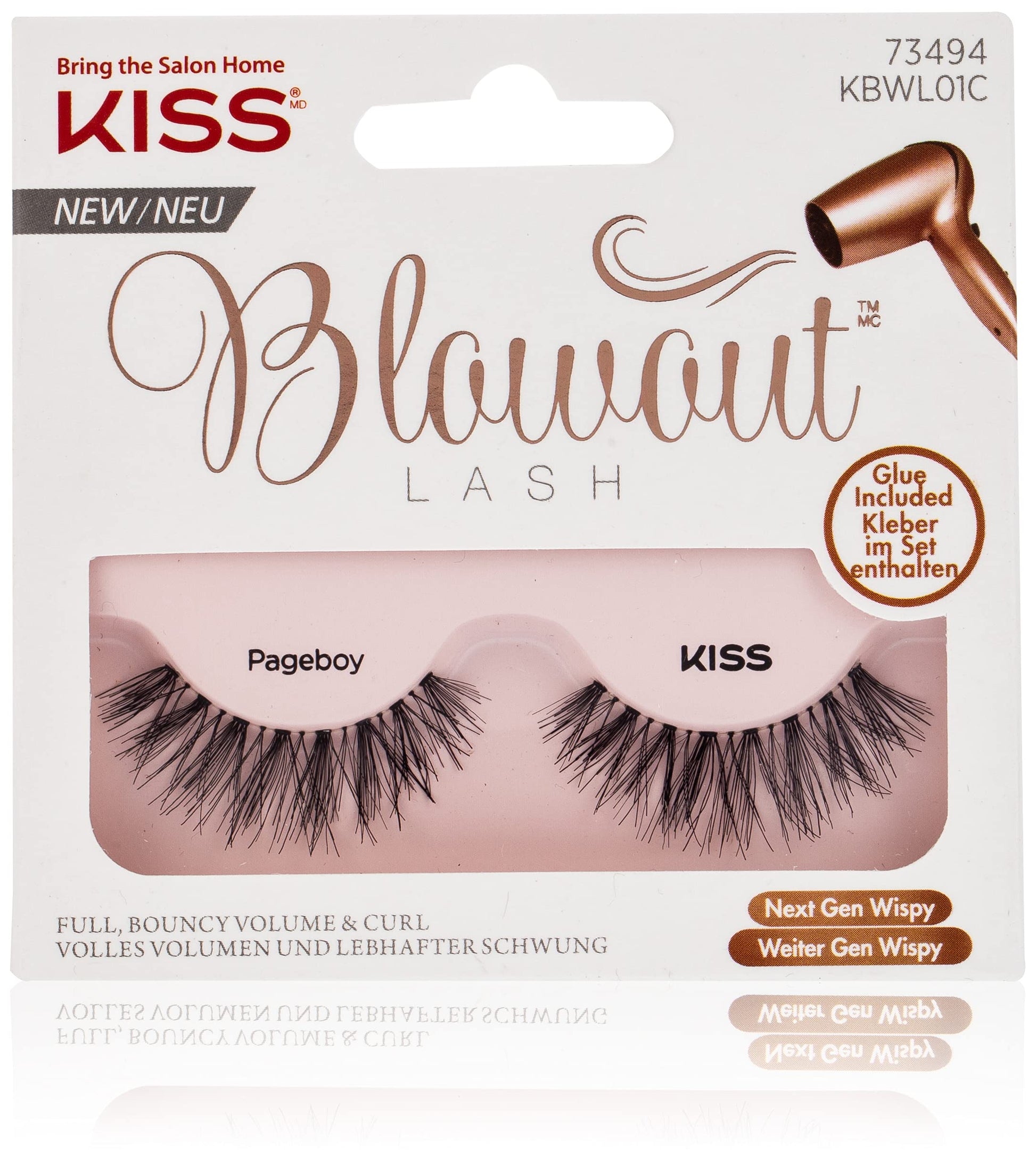 KISS KS Blowout Lash - Pageboy 731509734942 KBWL01