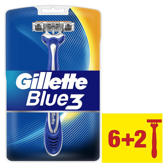 Gillette Razors & Blades - 6 + 2