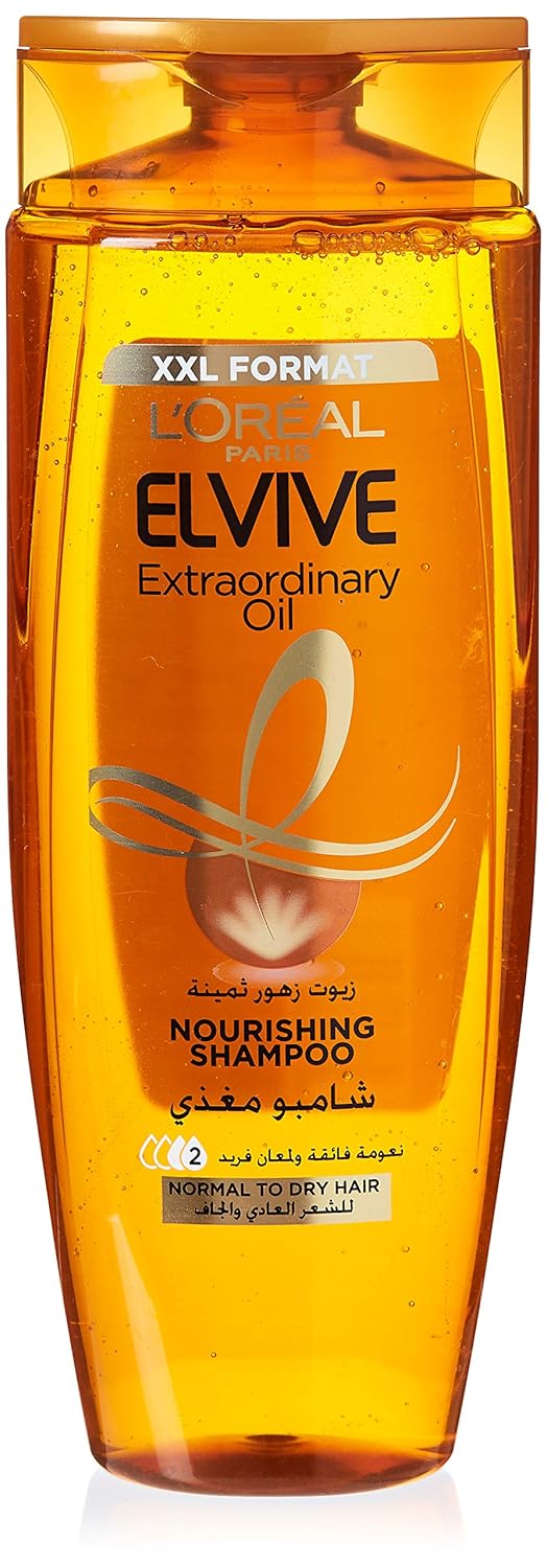 L'Oréal Paris Elvive Extraordinary Oil Nourishing Shampoo, 600 ml