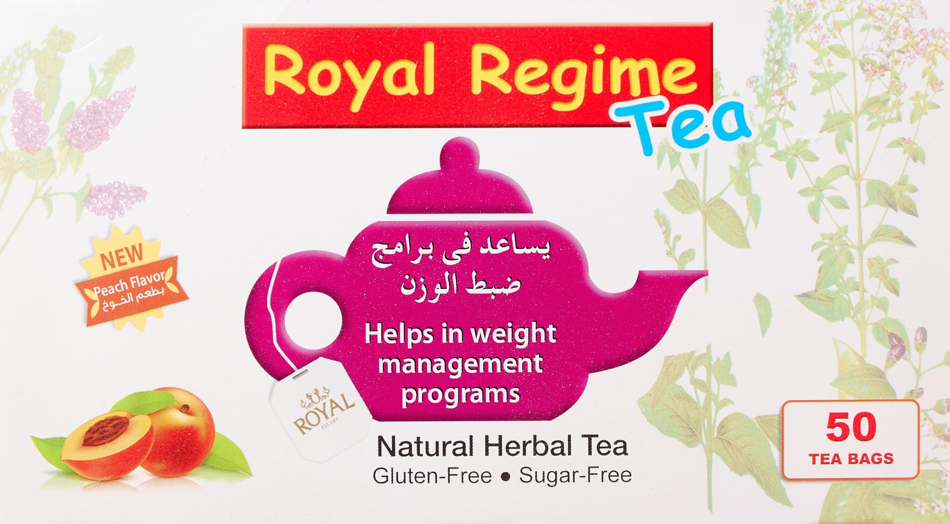 Royal Herbs Regime with Peach 50 TB