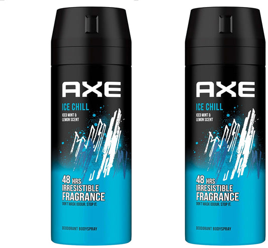 Axe Body Spray for Men Ice Chill 150ML (Pack of 2)