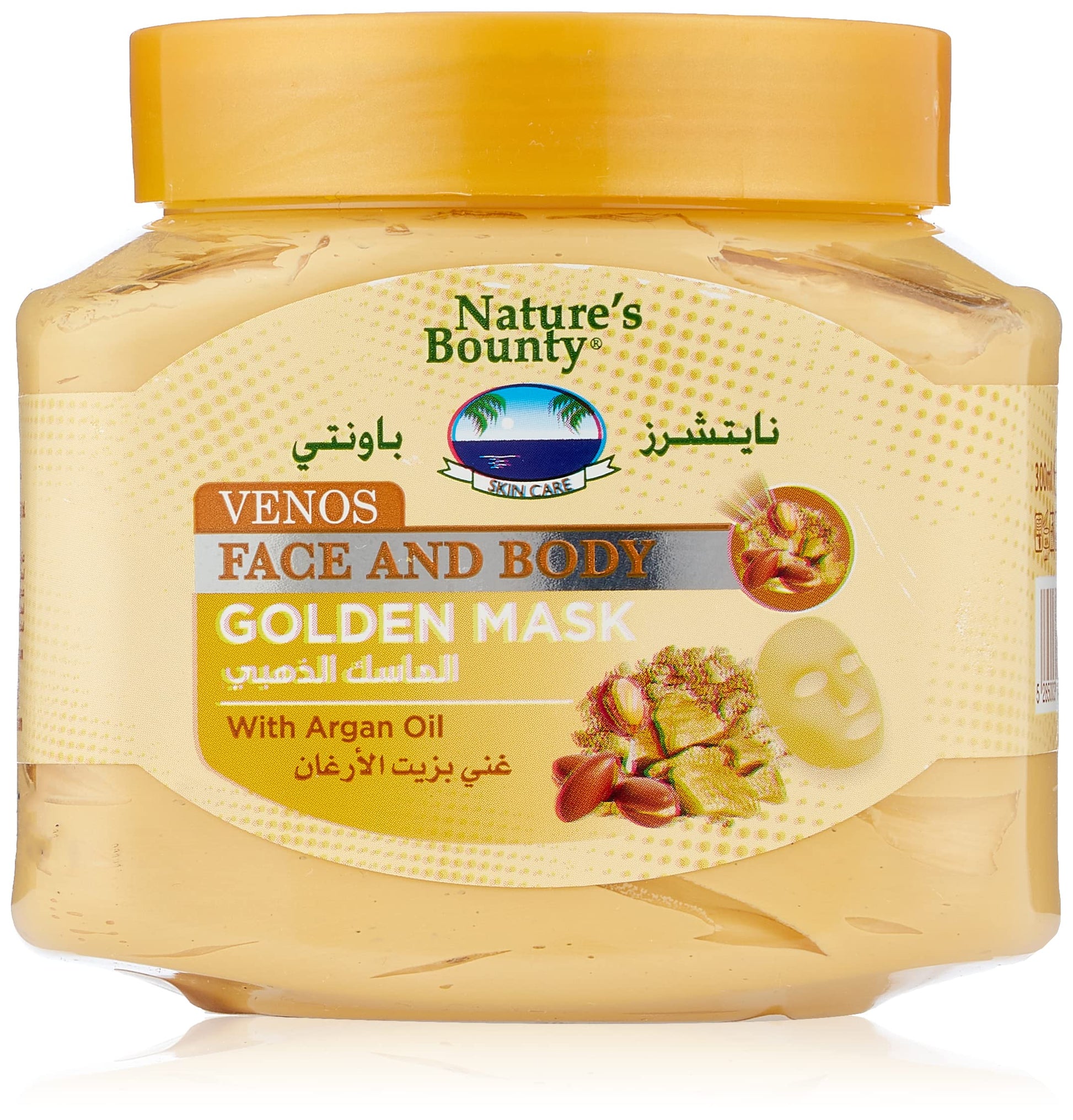Nature's Bounty VENOS FACE & BODY MASK GOLD 300ML