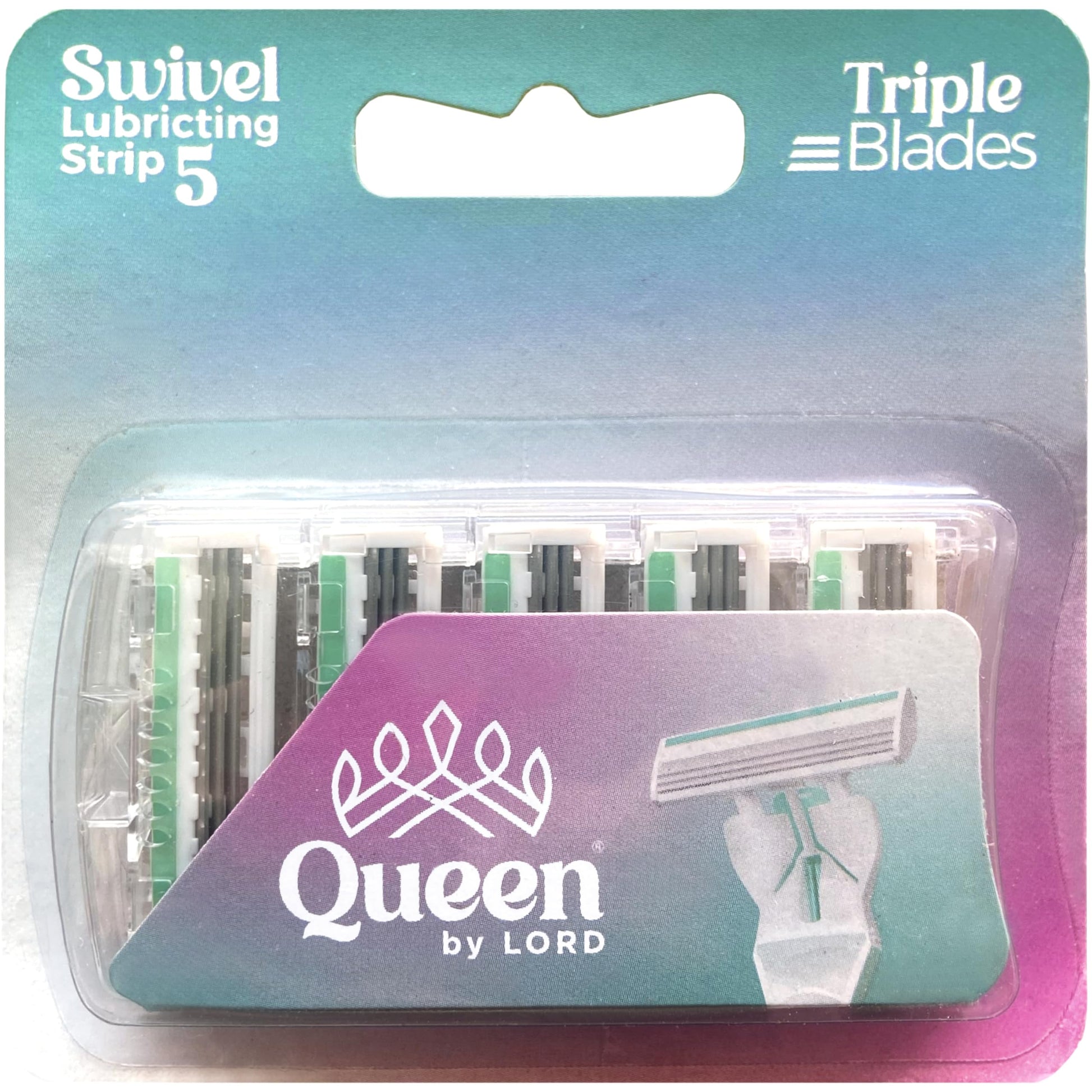 Queen By Lord Smooth Razor Blade 5-Pieces