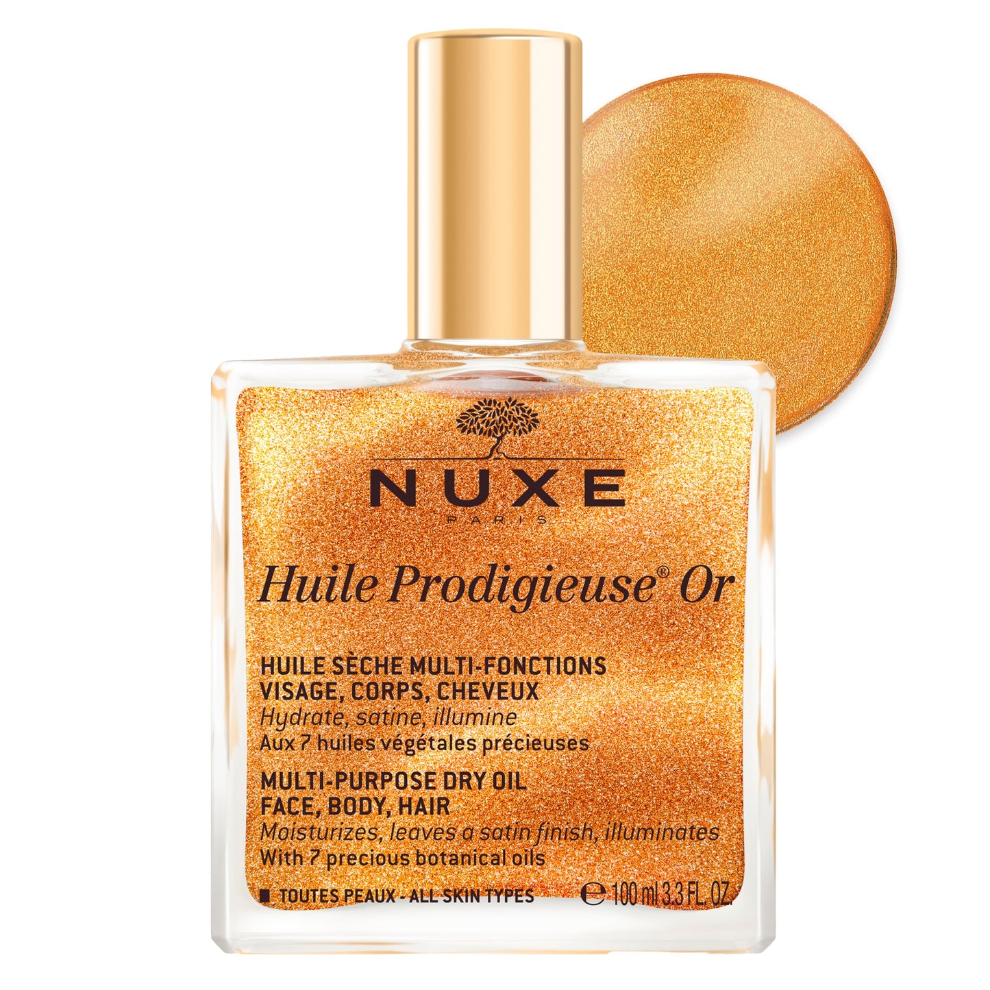 Nuxe Huile Prodigieuse or Golden Multi-Purpose Dry Oil 100 ml
