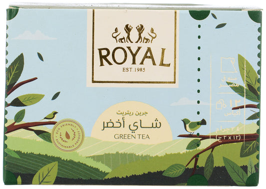 Royal Herbs green tea , 12 bags