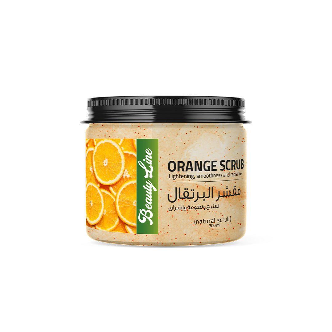 Beautyline Orange scrub, 300 gm