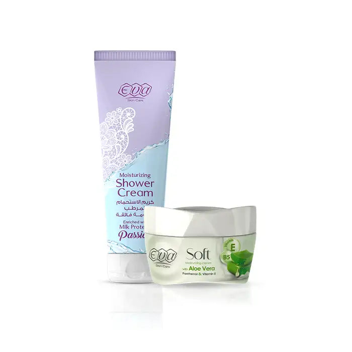 Eva Skin Care Shower & Moisturizing Kit