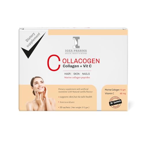 Igea Collacogen Vanilla 30 Sachets - Amazon Egypt original gallery image 2
