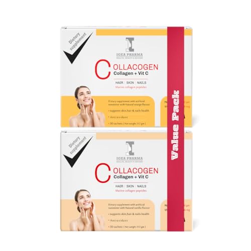 Igea Collacogen Vanilla + Orange Pack of 2 - Amazon Egypt original gallery image 2