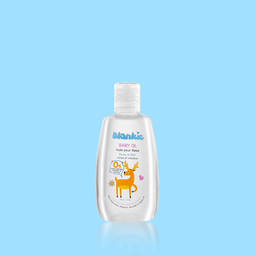 BLANKIE Oil – Baby Oil for hair and body (2in1)