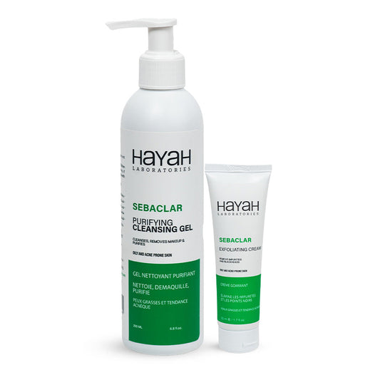 SEBACLAR Box (Purifying Cleansing + Exfoliating Cream)