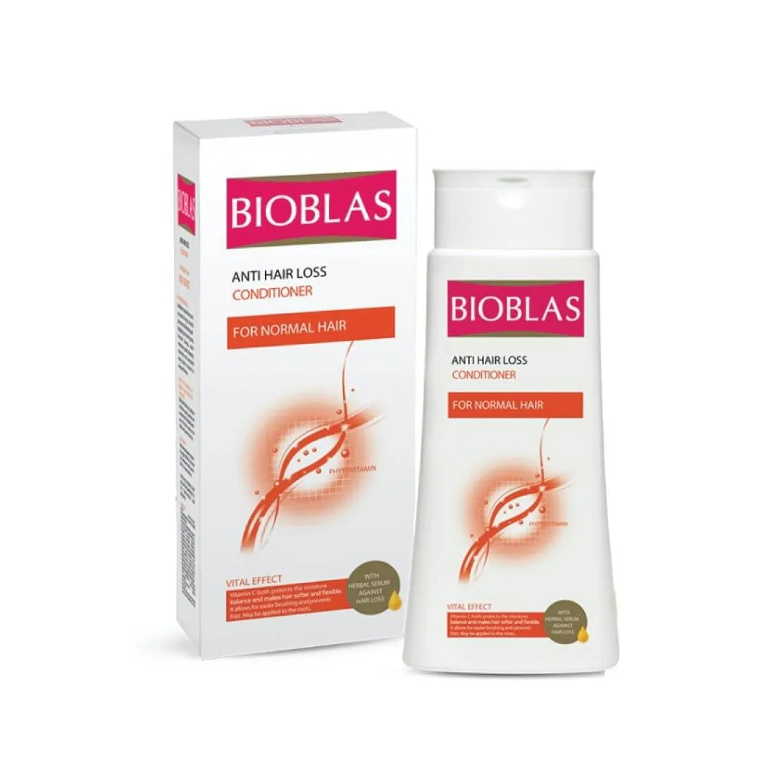 BIOBLAS anti hair loss conditioner for normal hair - vital effect - 200 ml