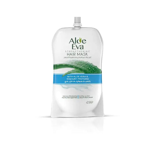 Aloe Eva Strengthening Hair Mask Pouch With Aloe Vera & Yoghurt Proteins 250 Gm