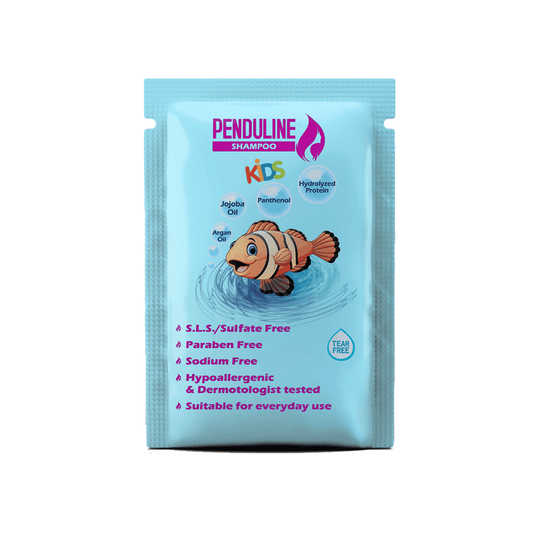Penduline kids Shampoo sach Blue (FOR DRY HAIR) 10 ml