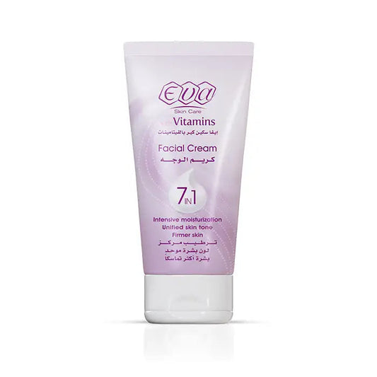 Eva Skin Care Facial Cream With Vitamins 7 In 1 For All Skin Types 45 Gm