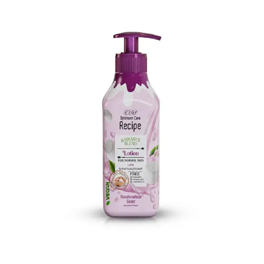 Eva Optimum Care Recipe Radiance Blend Lotion For Normal Skin - Marshmallow Scent 370 Ml