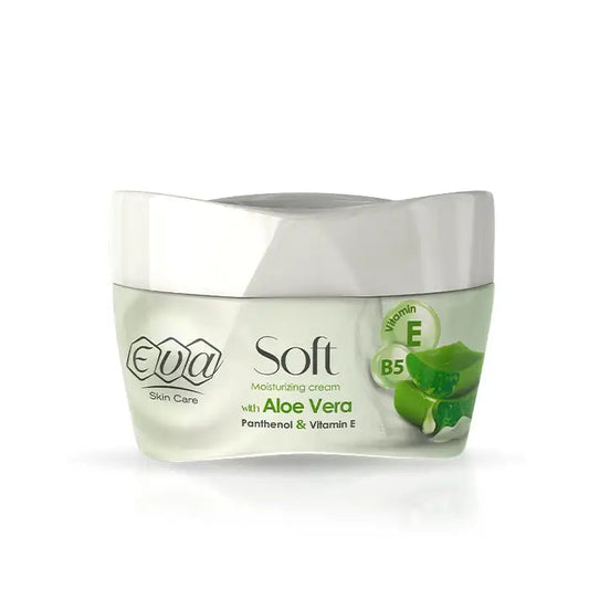 Eva Skin Care Soft Moisturizing Cream with Aloe Vera, Panthenol & Vitamin E 20 Gm