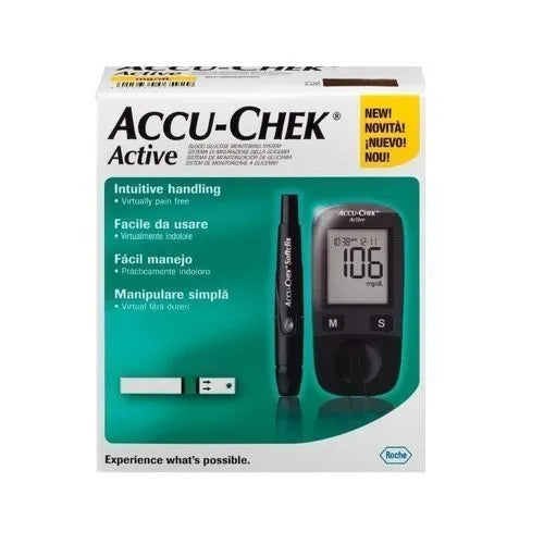 Accu Chek | Active Blood Glucose Monitor Black