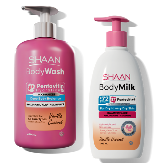 Shaan Cleanse & Hydrate Vanilla Touch Bundle