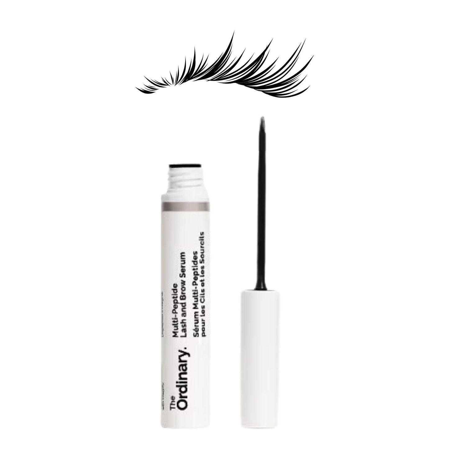 The Ordinary Serum Technology Peptides in Germination and Thickening of Eyelashes and Eyebrows