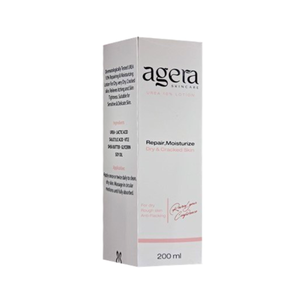 Agera Urea 10% Lotion 200ml box