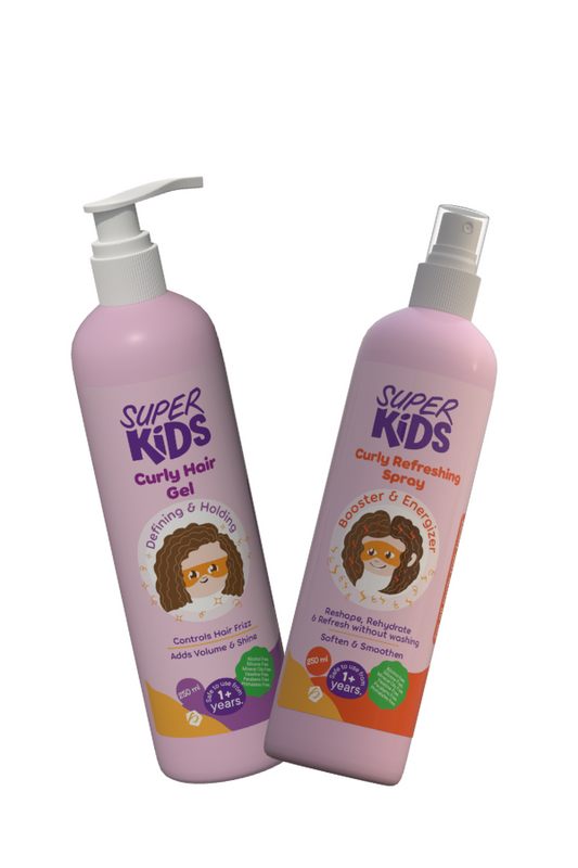 Superkids Curly Reviving Set