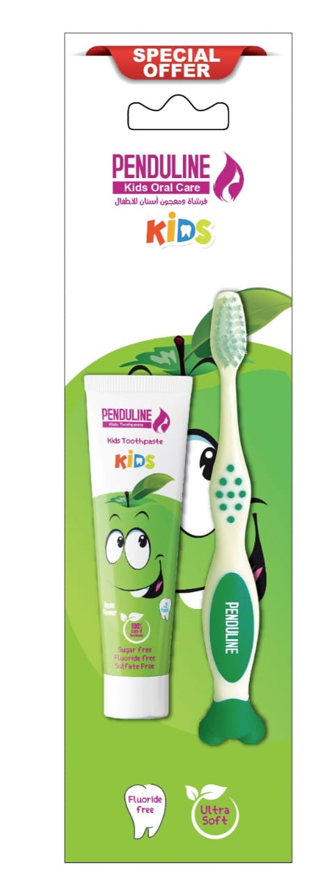 Penduline Green Tooth Pack ( Apple 25ml & G-Brush)