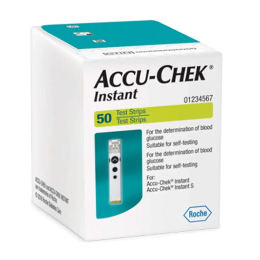 Accu Chek | Instant Test Strips | 50 Strips Pack