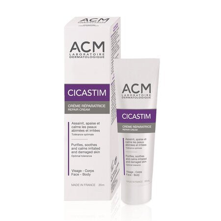 ACM Cicastim Repair Cream 20ml box and tube