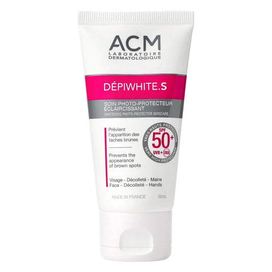 ACM | Depiwhite. S Whitening Photo-Protector Skincare with SPF 50+ | 50ml