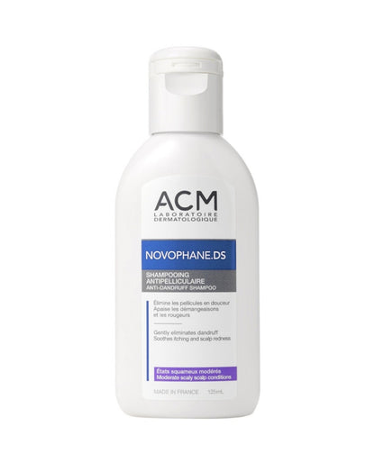 ACM Novophane DS Anti-Dandruff Shampoo 125ml bottle