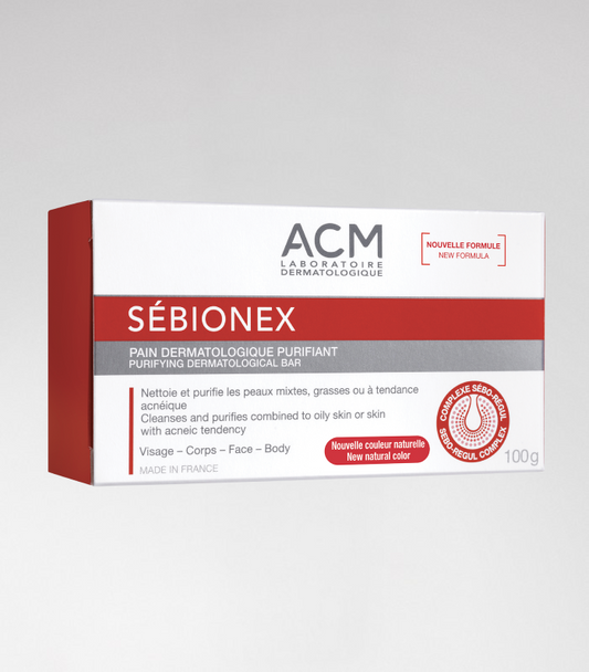 ACM Sebionex Purifying Dermatological Bar 100g official product image