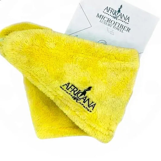 Africana | Luxury Microfiber Towel | Yellow