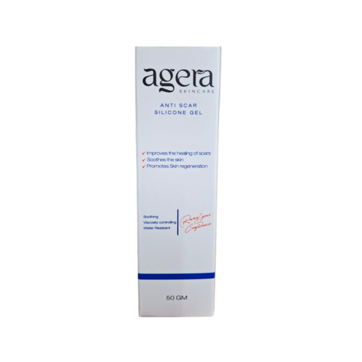Agera Anti-Scar Silicone Gel 50g box