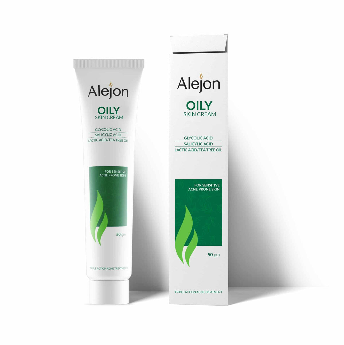 Alejon Oily Skin Cream 50g product and box