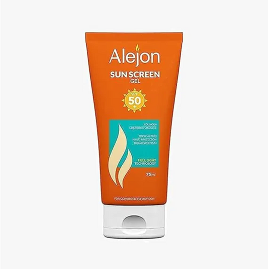 Alejon | Sun Screen Gel | 75Ml